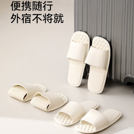 Foldable Portable Travel Slippers for Women Swimming Beach Non-slip Travel Hotel Disposable Slippers for Men Bathing