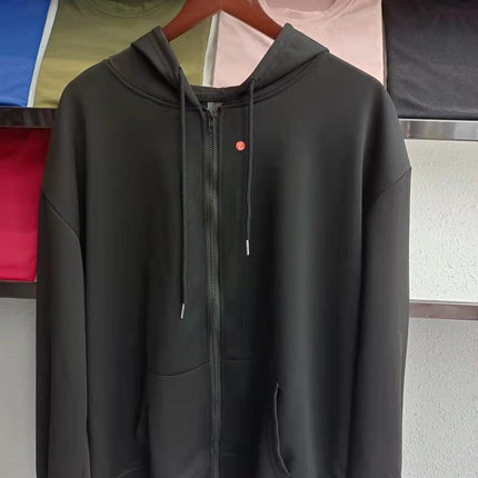 Twill Zipper Hooded Sweater Spring and Autumn Class Clothes Custom Printed Logo Hooded Sweater Custom Printed Hoodie