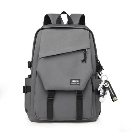 Schoolbag Male College Student Ins Popular Brand Campus Backpack Backpack Women's Large Capacity Simple All-match Travel Computer Bag