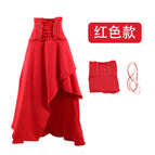 red skirt / S
