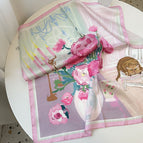 Dogs in the Princess Room take a cozy nap