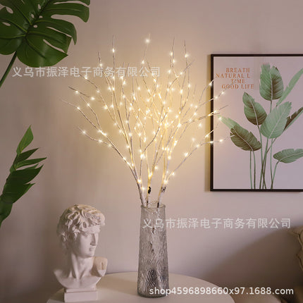 New 50LED branch modeling lamp simulation birch home party atmosphere decoration landscape luminous tree lamp
