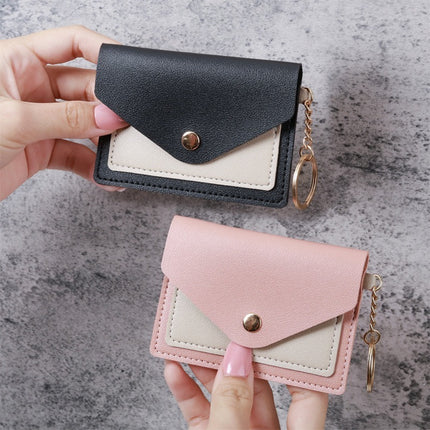 Cross-border New Creative Fashion Small Card Bag Women's Candy Color Keychain Jewelry Student Bus Card Holder Wholesale
