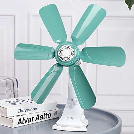 A generation of small fan student dormitory mute clip fan bedroom bedside small electric fan household bed clip type
