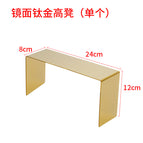 Mirror titanium large size