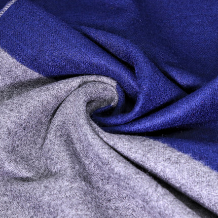 2024 new autumn and winter scarf simple fashion men's warm cold scarf windfall casual business style scarf