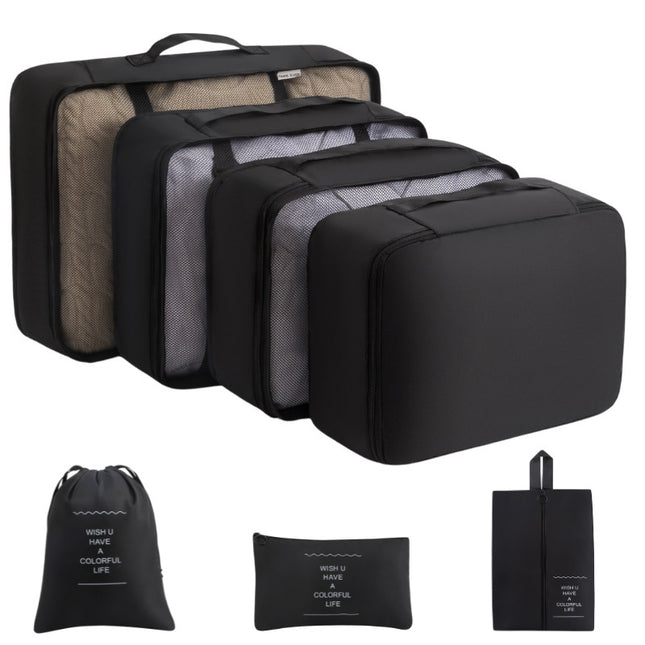 Cross-border Travel Storage Bag Ten-piece Set Business Travel Storage Bag Large Capacity Storage Bag Waterproof Travel Storage Bag