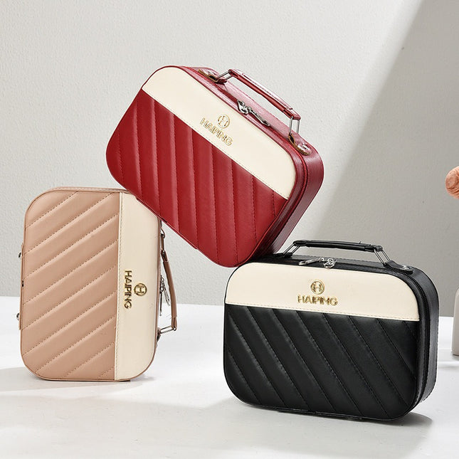 Cosmetic Box Factory Direct Cute Cosmetic Bag Advanced Portable Large Capacity Portable Multifunctional Explosive Storage Bag