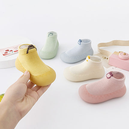 2024 Spring New Children's Floor Socks and Shoes Anti-Falling Soft Sole Baby Toddler Shoes Indoor Knitted Socks and Shoes