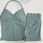 [4380+short]light green suit