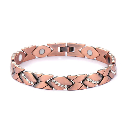 Temu Cross-Border Detachable Magnetic Bracelet European and American Fashion Unisex Couple Magnetic Bracelet Adjustable Watch Chain