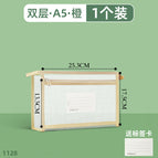 1128-a5 double layer-orange