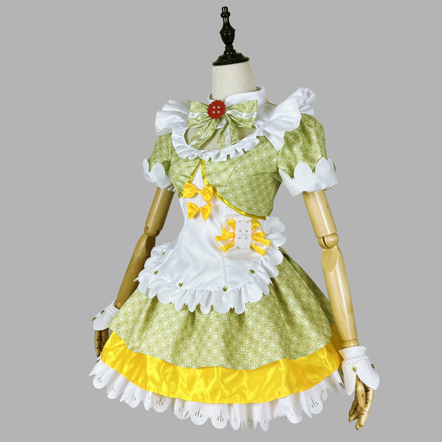 Cos Clothing Daji Maid Coffee Star Element Matcha Sweetheart Cosplay Costume Women's Clothing