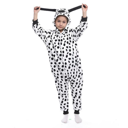 Manufacturer's Flannel Cartoon One-Piece Animal Pajamas for Children and Adults, Unicorn, Dinosaur, Pegasus Pajamas, Couple Style