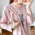 Pink# gray rabbit / M