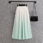 Green Wide Leg Pants (Average Size) / All yards