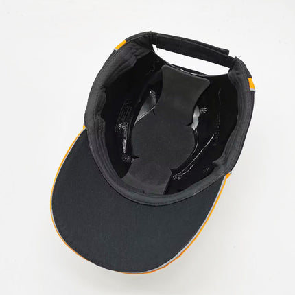 Lightweight anti-collision duck tongue safety helmet labor protection helmet ABS workshop factory breathable anti-smashing baseball hat