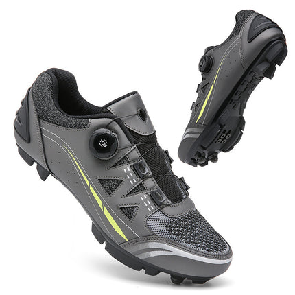 2023 Cross-border New Road Self-locking Riding Shoes Hard Sole Mountain Bike Shoes Power Bicycle Lock Shoes Men's Riding