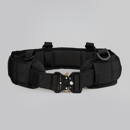 Cross-Border Cobra Buckle Tactical Waist Belt Set Outdoor Multi-Functional Nylon Quick-Release Belt Real-Life Cs Outer Belt