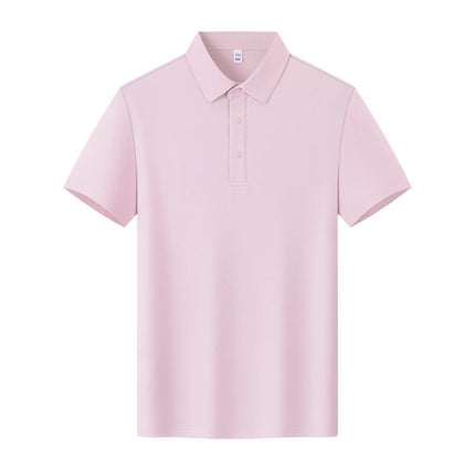 Summer Short-Sleeved Polo Shirt Work Clothes Custom T-Shirt Printed Logo Company Corporate Group Clothing Embroider Classy Business t