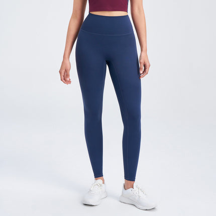 Zhejiang Xichen 218 Seamless Gym Leggings for Women, High-Waisted Running Anti-Embarrassment Sports Tight Yoga Pants