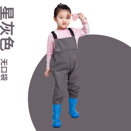 Children play water clothes play sand play water artifact kindergarten toys children's water pants beach toys waterproof anti-dirty clothes