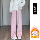 Fleece-lined style pink / M