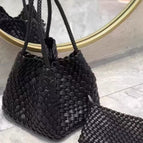 Black with small bag (not purely hand-woven) / Length 11*width 14*height 15*