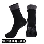 X75 black [double socks, Pilates yoga socks]] / free size (36-44)