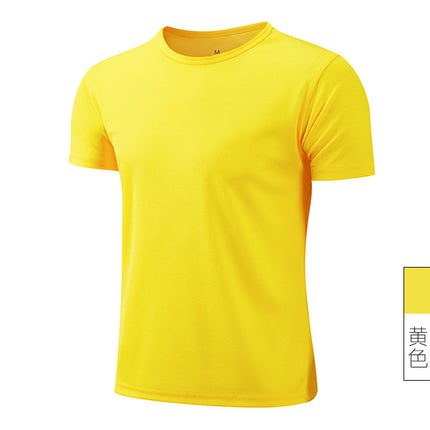 Crewneck T-shirt quick-drying clothes overalls sublimation foreign trade election clothes short-sleeved campaign advertising shirt printing logo