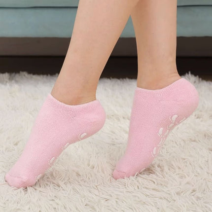 Cross-border spa gel socks socks foot film moisturizing anti-dry socks heel protective cover anti-crack socks factory