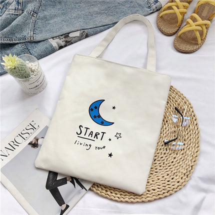 Canvas Bag 2022 New Women's Bag Japanese and Korean Simple Artistic Campus Student Bag Fashion Personalized Cloth Bag Handbag