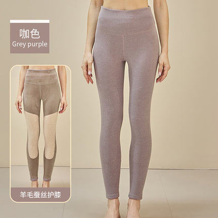 Fall/winter 1200g extra thick warm pants women and men thick plus velvet waist knee camel velvet northeast cotton pants men wholesale