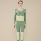 [Silk patch] suit-female mint green / M