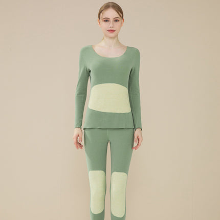 2025 New Cashmere Silk Underwear for Women, Double-Sided Brushed Fleece-Lined Thermal Tops and Pants Set for Men, Seamless Wholesale