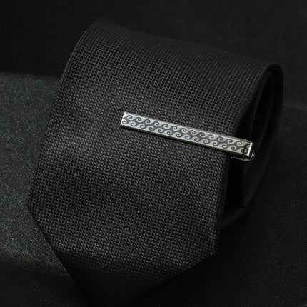 New Guofeng Gun Black Laser Ancient Pattern Roman Pattern Flat Tire Clip logo Men's Lover Clip
