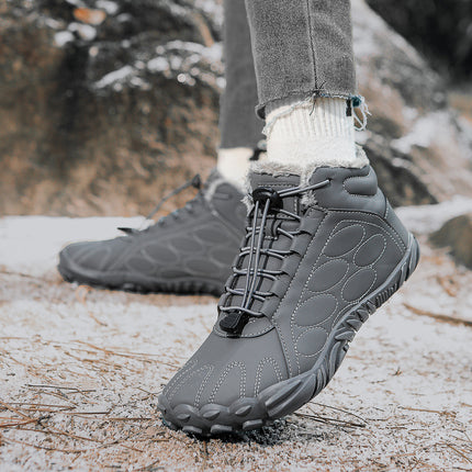 New Outdoor Sports Cotton Shoes Men and Women fleece-lined Warm Boots Wear-resistant Non-slip Snow Boots Winter Thickened Lovers Shoes