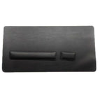 (pure black + black) table mat 40x80 + wrist pad set