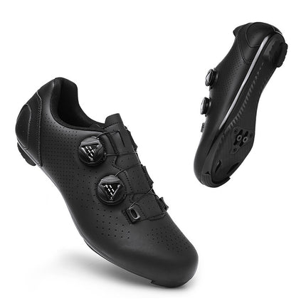 T168 Cross-border New Lockless Cycling Shoes Men's Road Car Lock Shoes Breathable Bicycle Shoes Non-lock Mountain Bicycle Shoes
