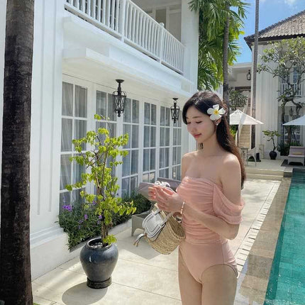 Bikini Swimsuit Bikini Swimsuit Flesh Covering Slim Swimsuit Women's High-end Swimsuit Sexy Slim-fit