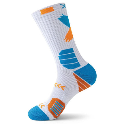Professional Sports Socks Basketball Socks Men's Mid-tube High-top Towel Bottom Thick Zhuji American Running Socks
