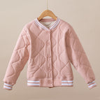 Pink [women's cotton coat] / 110cm [recommended height 95-110cm]