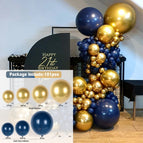 Blue balloon set 017
