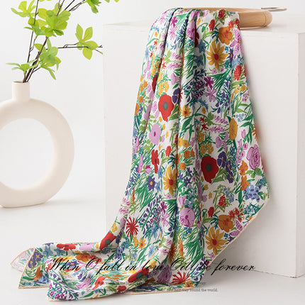 86cm Silk Scarf Mulberry Silk Scarf Square Scarf Summer High-End Scarf Wedding Souvenir for Mom