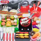 Red kitchen 69-piece set
