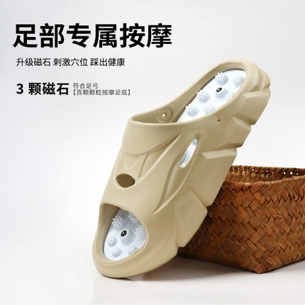 Internet Celebrity Acupressure Board Slippers for Women, Summer Home Indoor Non-Slip Slippers, Casual Women's Foot Massage Slippers