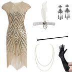 Apricot [dress + accessories]] / S