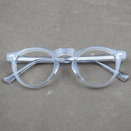 New cross-border plate glasses retro frame round frame cross-border Europe and the United States personality fashion 1128 can be equipped with myopia old