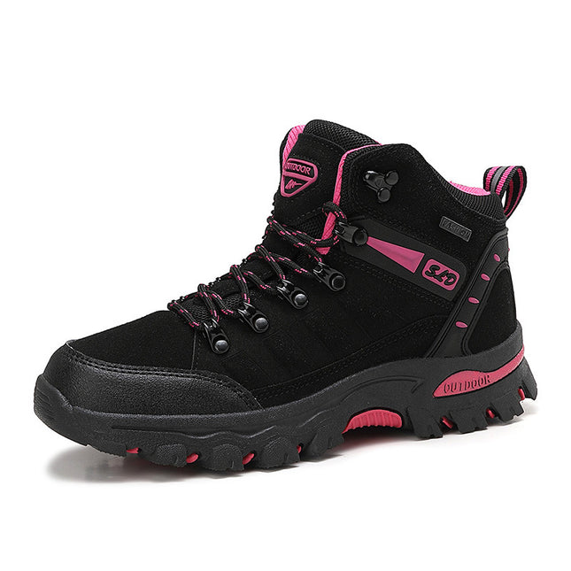 Women's Shoes Cross-Border Large Size Outdoor Shoes High-Top Shoes Wear-Resistant Shoes Hiking Shoes Sports Shoes Rock Climbing Shoes Physical Training Shoes