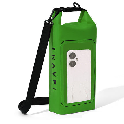 Outdoor Swimming Mobile Phone Rafting Touchable Rainproof Touch Screen Waterproof Sealed Takeaway Equipment Special Rider Crossbody Bag